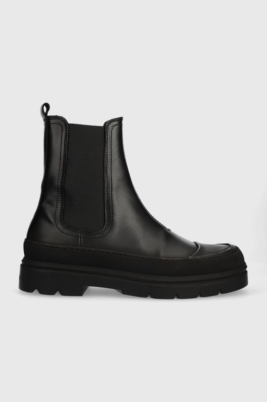 Кожаные ботинки челси CHELSEA Calvin Klein, черный