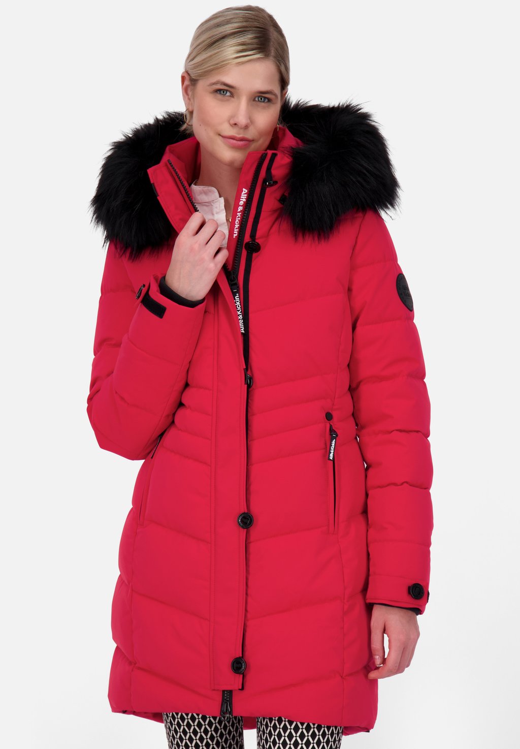 

Зимнее пальто AMALIA A PUFFER STEPP alife & kickin, цвет fuchsia