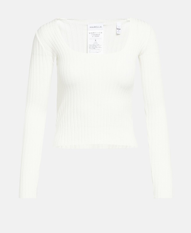 

Вязаный топ Max & Co., белый