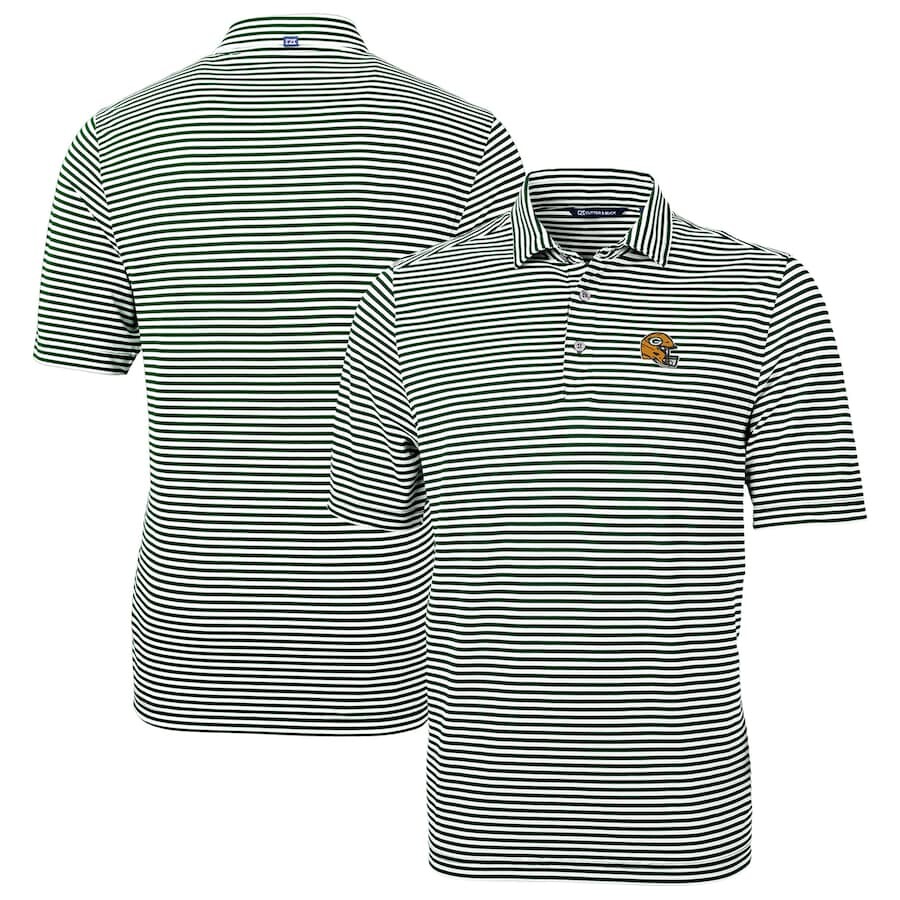 

Поло с длинным рукавом Cutter & Buck Green Bay Packers, зеленый