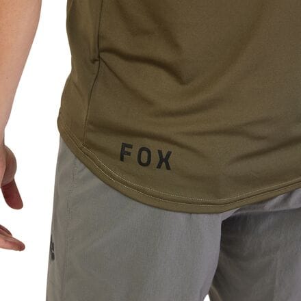 джерси ranger с короткими рукавами мужские fox racing цвет moth bark Джерси Ranger с короткими рукавами мужские Fox Racing, цвет Olive Green Lab Head