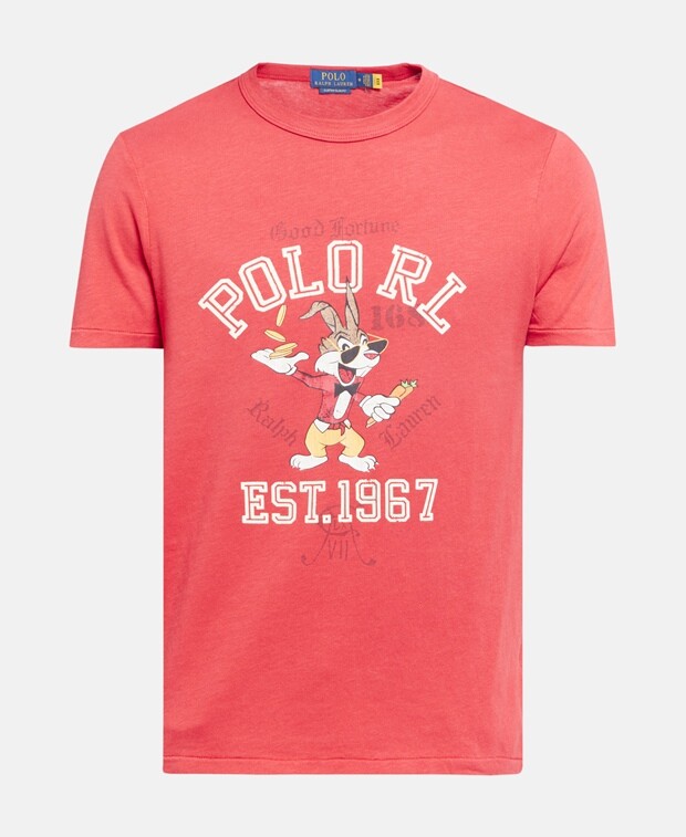 

Футболка Polo Ralph Lauren, фуксия