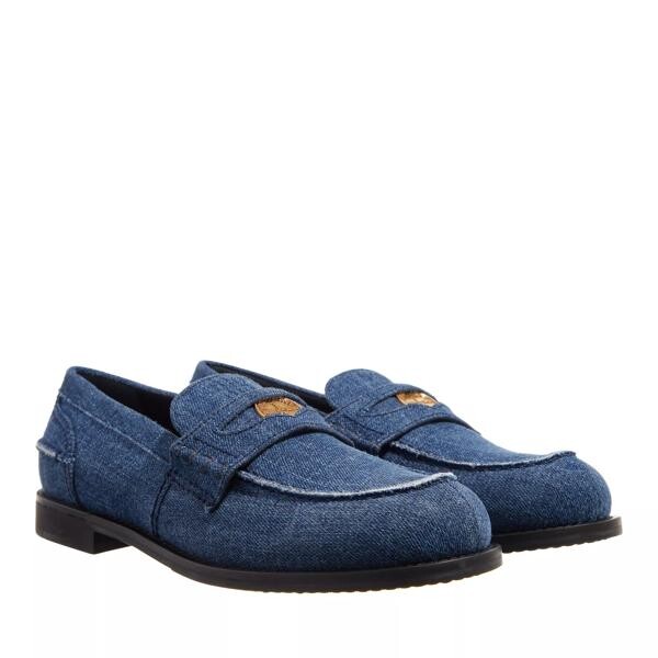 

Лоферы denim loafer Miu Miu, синий