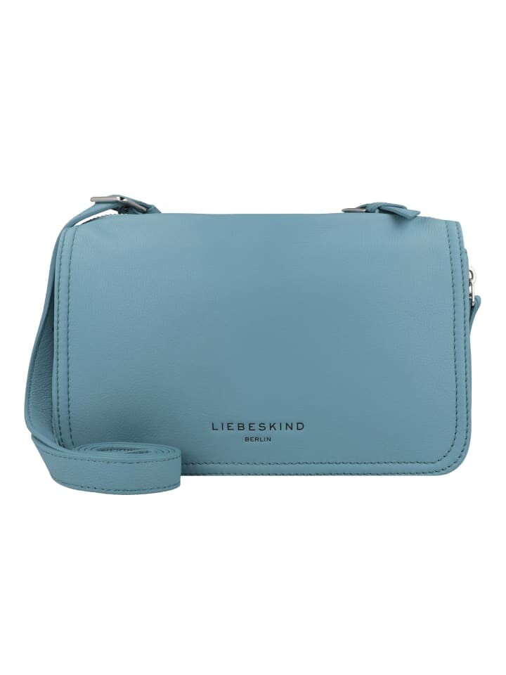 

Сумка через плечо LIEBESKIND BERLIN Leder 23 cm, цвет petrol blue