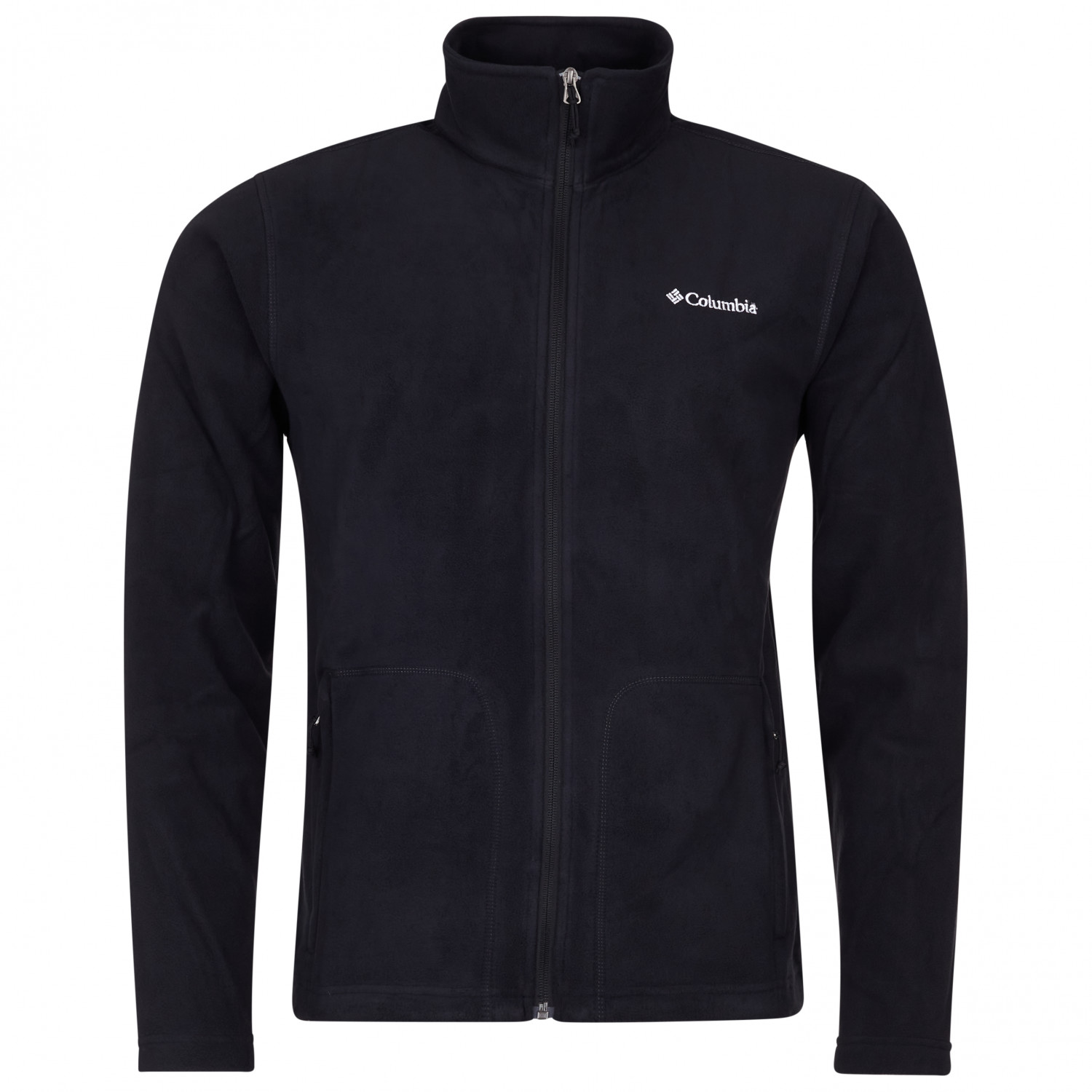 Флисовая жилетка Columbia Fast Trek Light Full Zip Fleece, черный куртка nike club winter half zip fleece jacket tan dq4881 258 загар