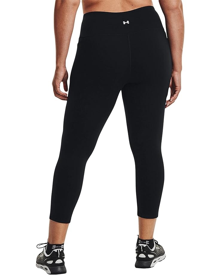 

Брюки Under Armour Plus Size Meridian Ankle Leggings, цвет Black/Metallic Silver