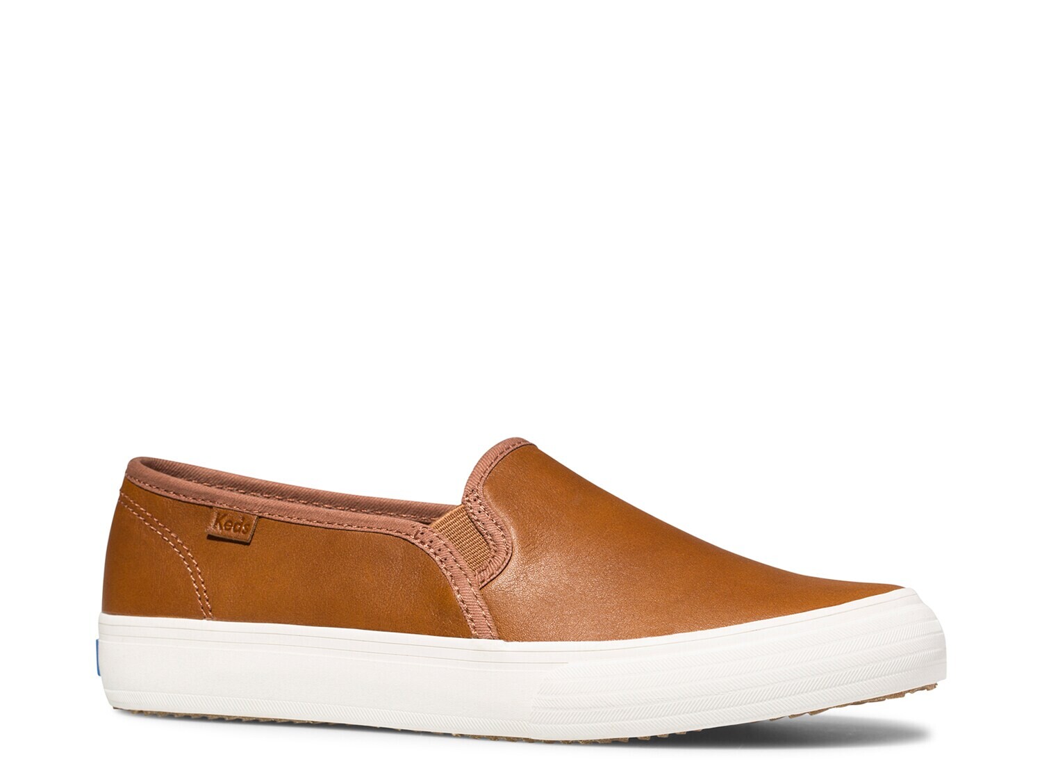 

Кроссовки-слипоны женские Keds Double Decker, светло-коричневый