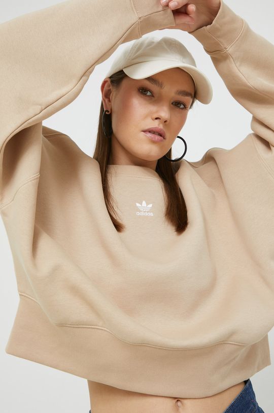 

Толстовка adidas Originals, бежевый