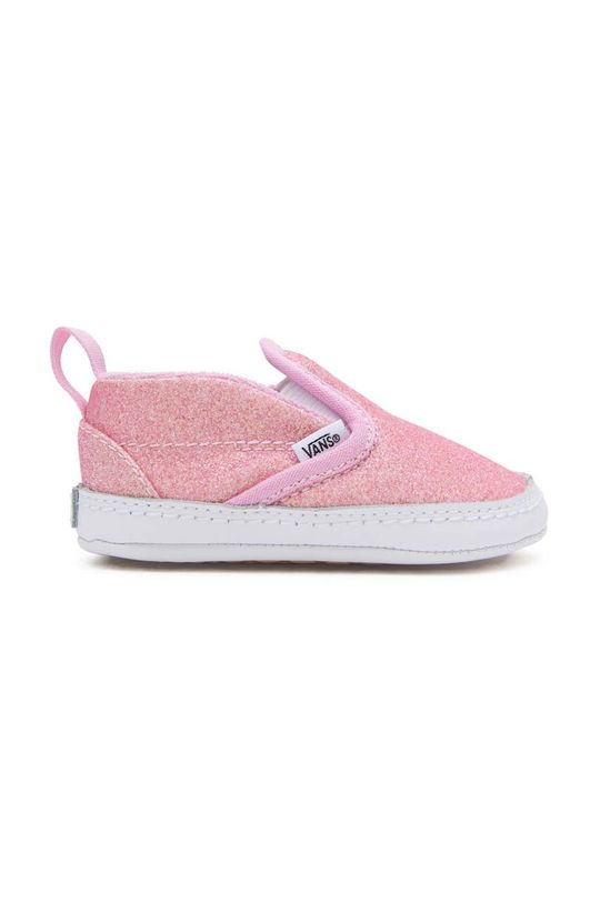 Vans Детские кроссовки Slip-On V Crib, розовый