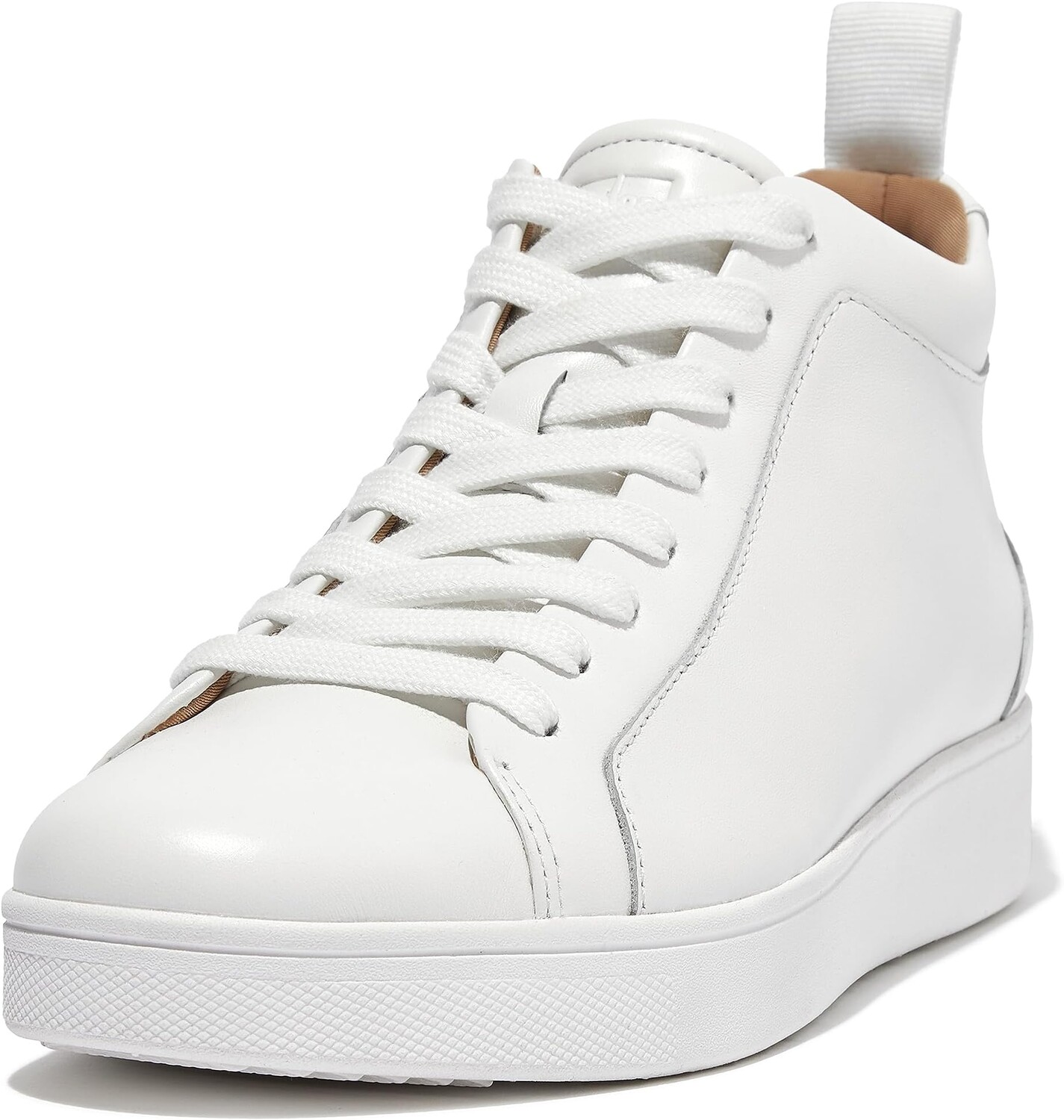 

Кроссовки Rally Leather High-Top Sneakers FitFlop, цвет Urban White