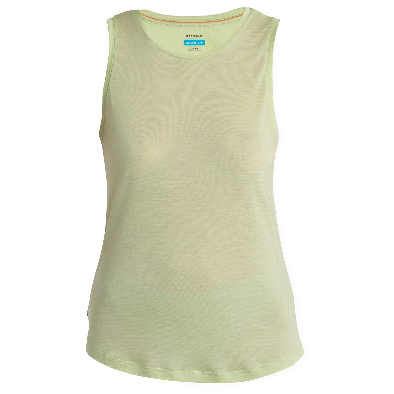 Майка Icebreaker Women's Merino 125 Cool Lite Sphere III Tank, цвет Glazen