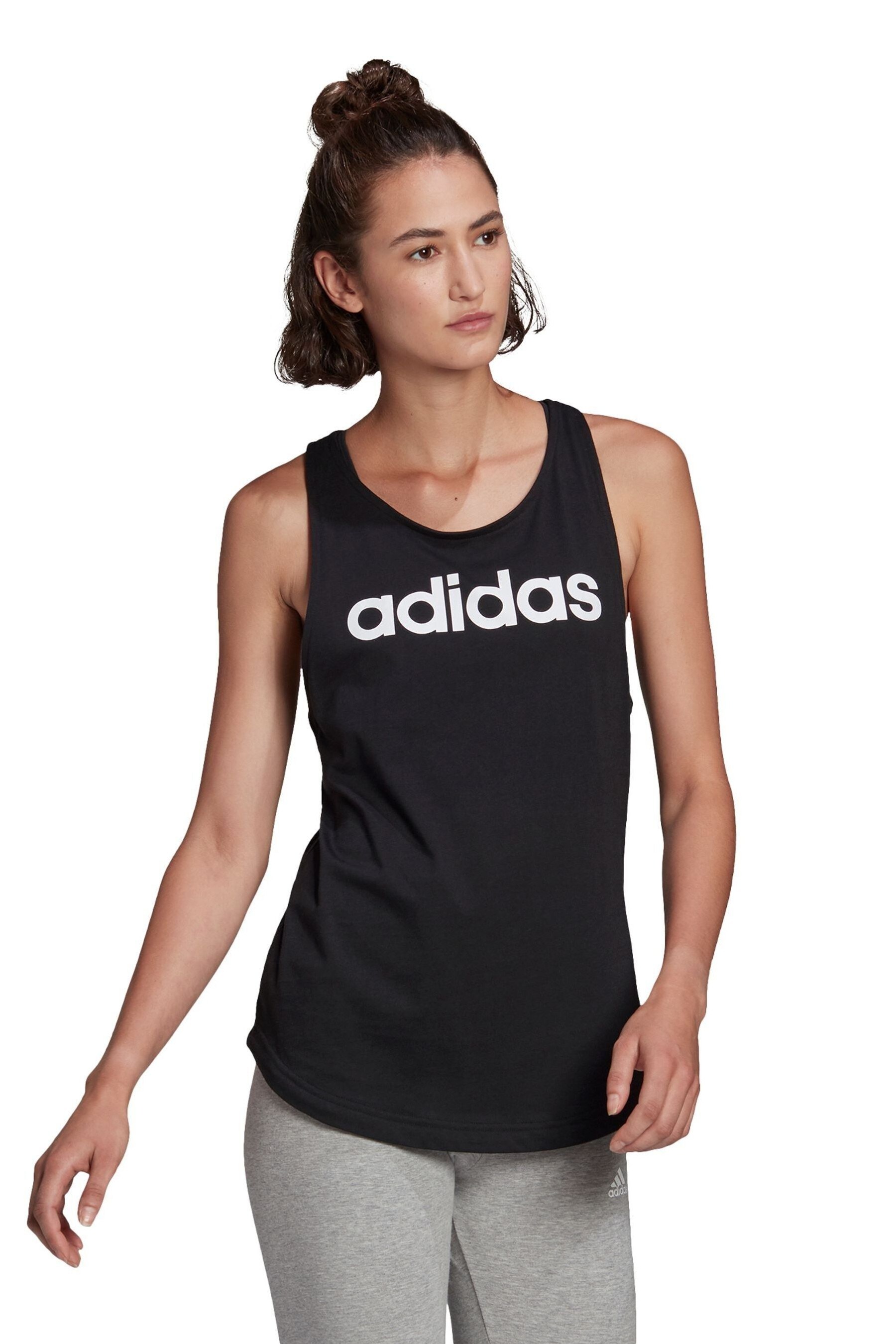 цена Линейная футболка Adidas adidas, черный