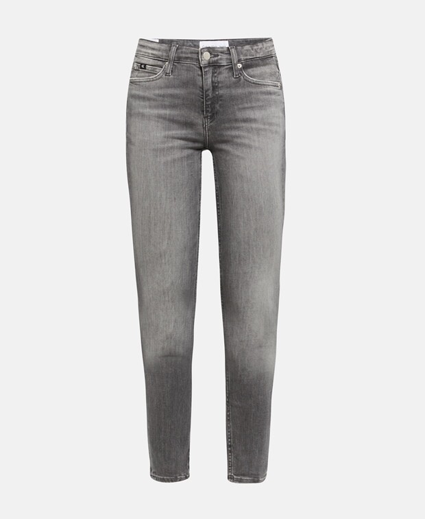 

Джинсы узкого кроя Calvin Klein Jeans, серый