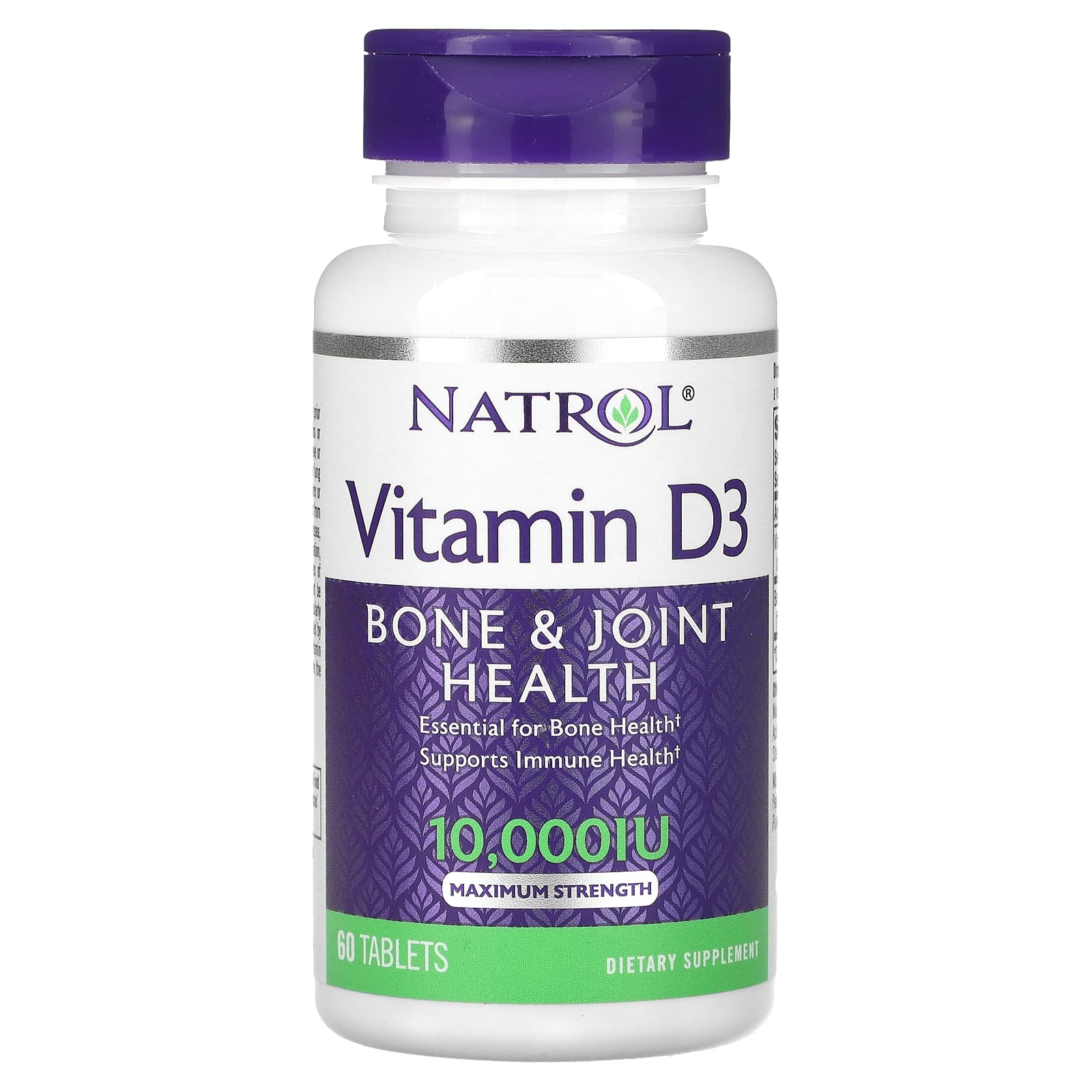 Natrol Vitamin D3 Maximum Strength 10000 МЕ 60 Tablets