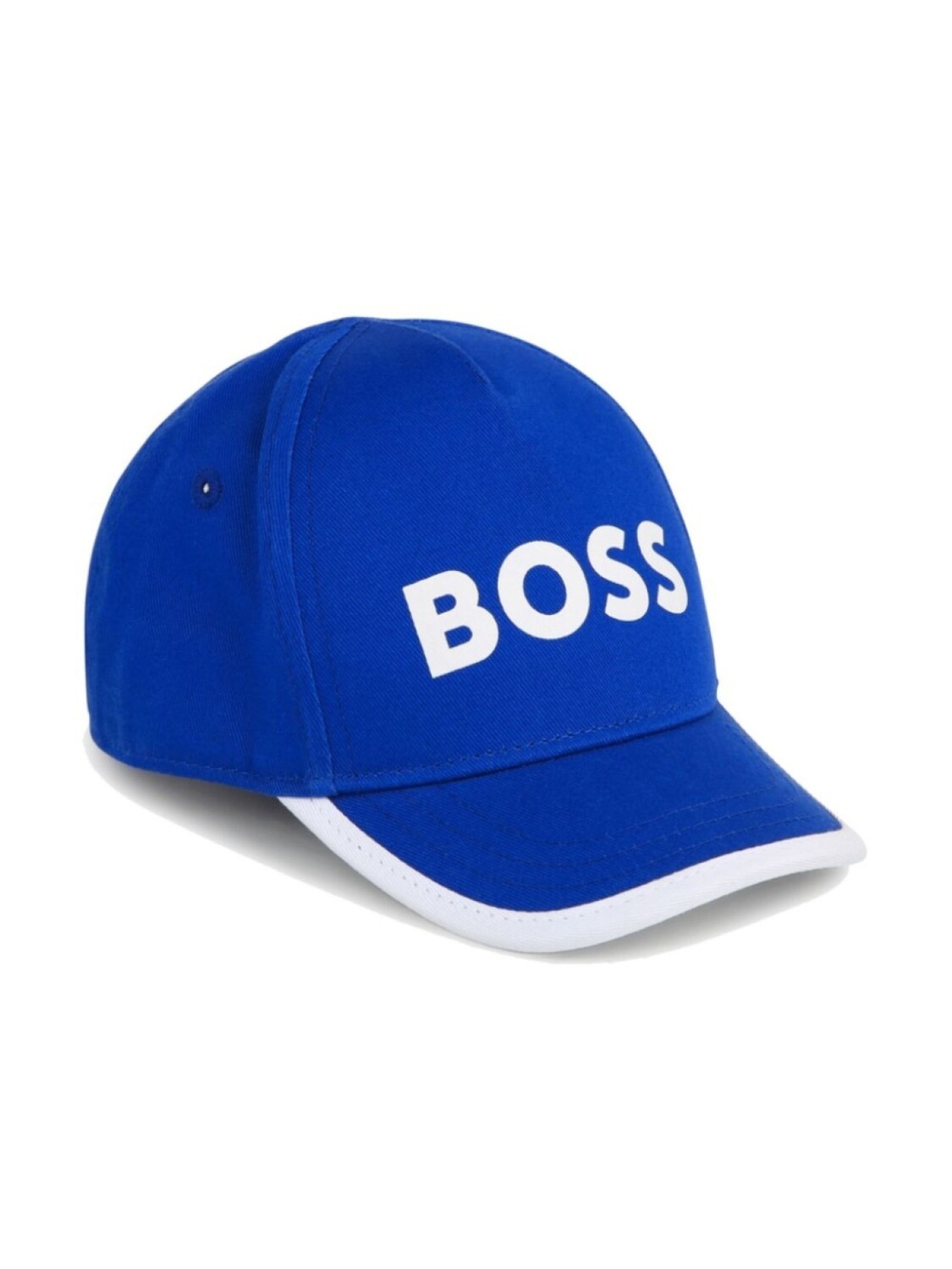 

BOSS Kidswear кепка с логотипом, синий