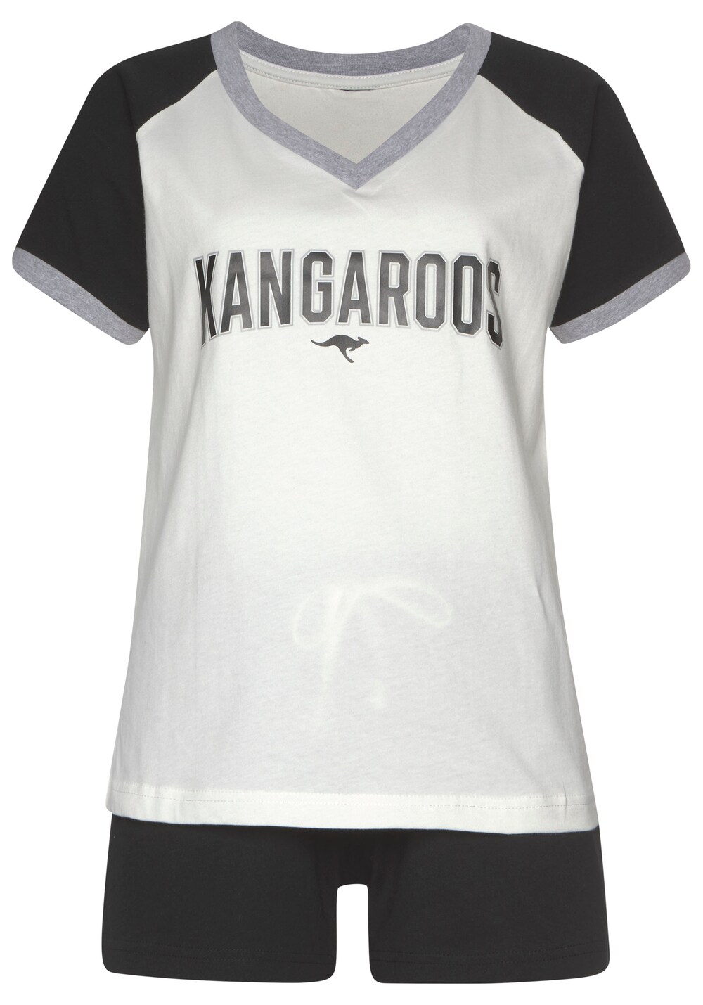 Пижама KangaROOS, черно-белый