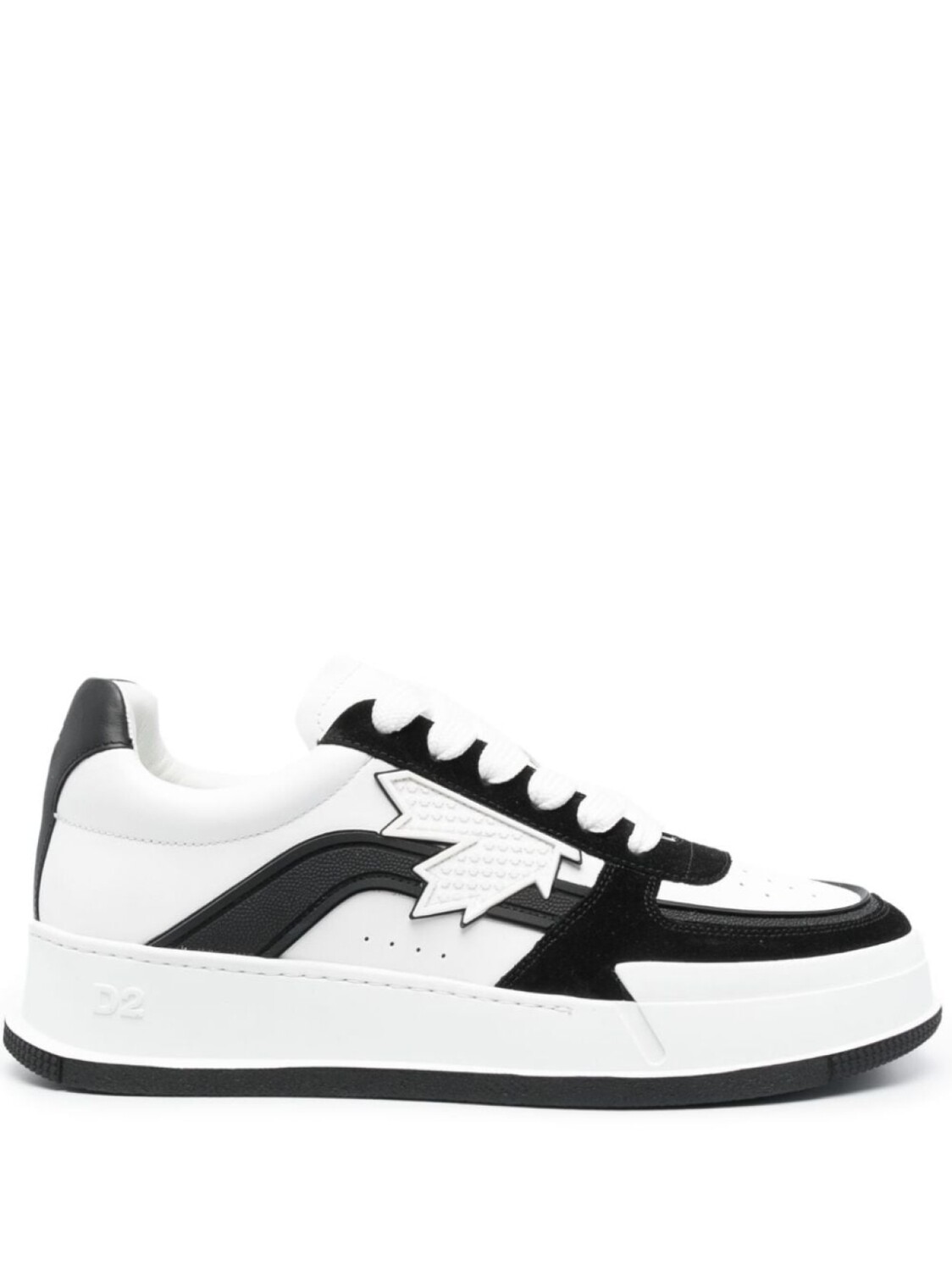 

Кроссовки Dsquared2 Canadian, белый/черный, Серый
