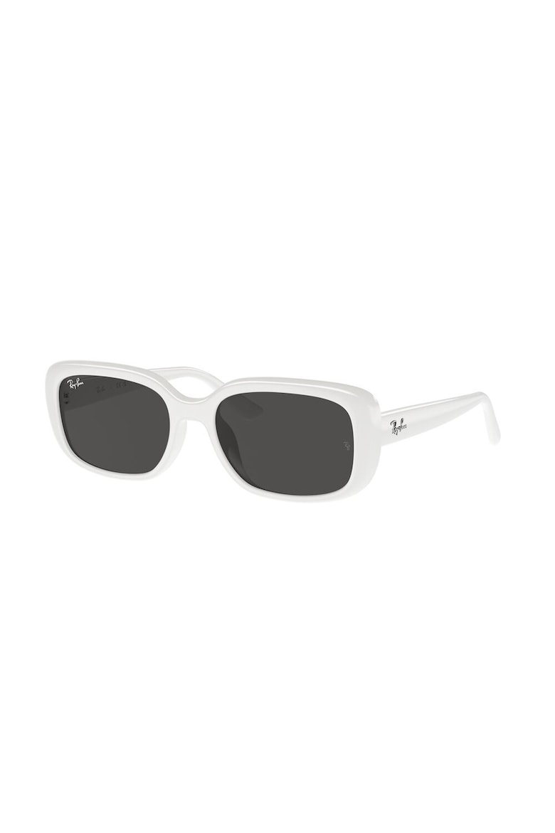 Прямоугольные солнцезащитные очки Ray-Ban, белый