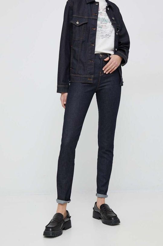 Джинсы Emporio Armani, темно-синий джинсы emporio armani размер 29 черный