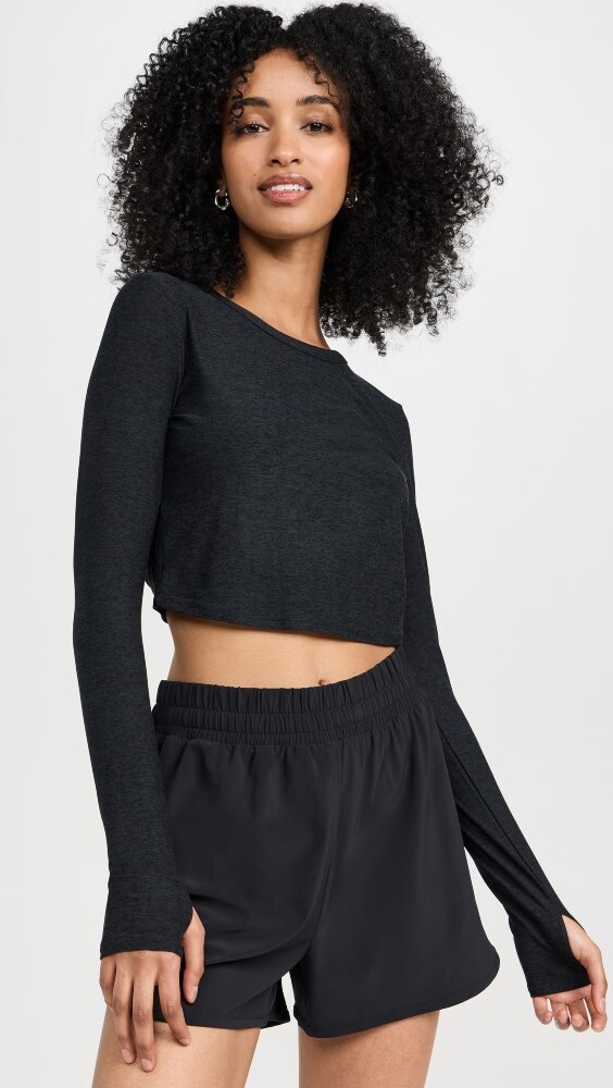 

Футболка Beyond Yoga Featherweight Sunrise Cropped Pullover