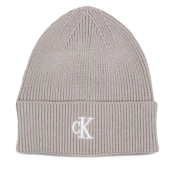 

Шапка Calvin Klein Jeans ArchiveLogo Beanie, серый