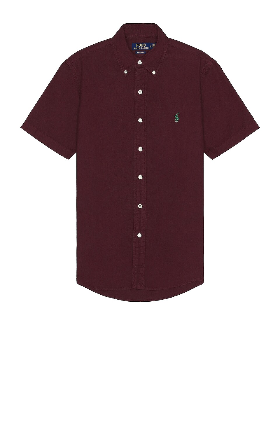 

Рубашка Polo Ralph Lauren Short Sleeve, цвет Harvard Wine