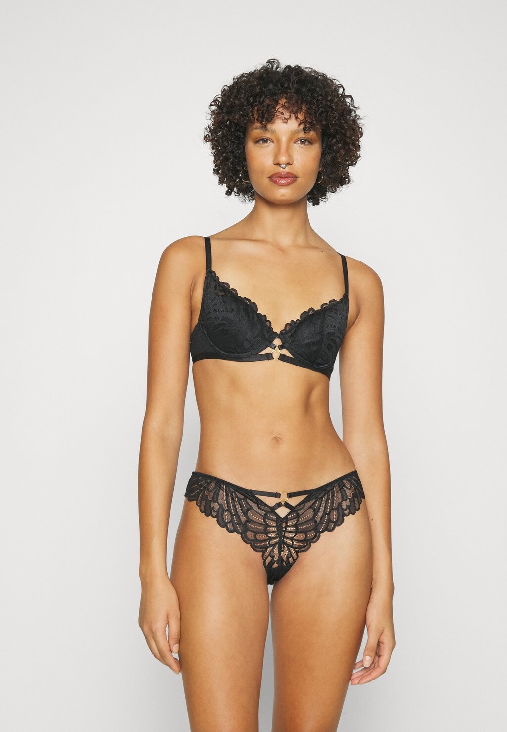 

Бюстгальтер на косточках Ann Summers, черный