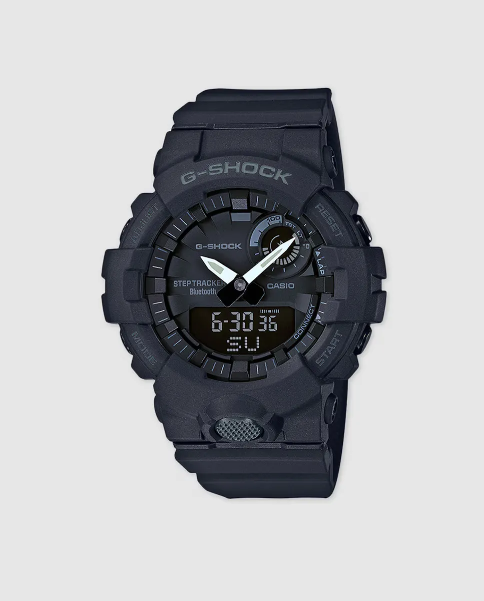 

Мужские часы Casio G-SHOCK GBA-800-1AER с Bluetooth и смолой, темно-синий