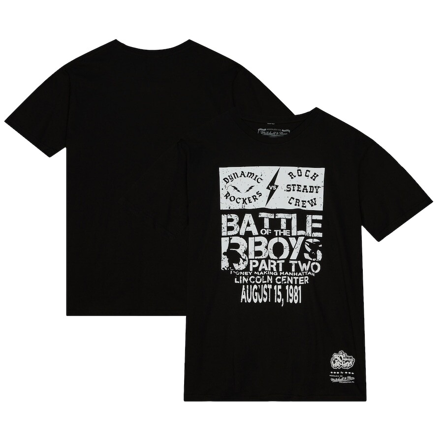 

Футболка с коротким рукавом Mitchell & Ness 50Th Anniversary Of Hip Hop, черный