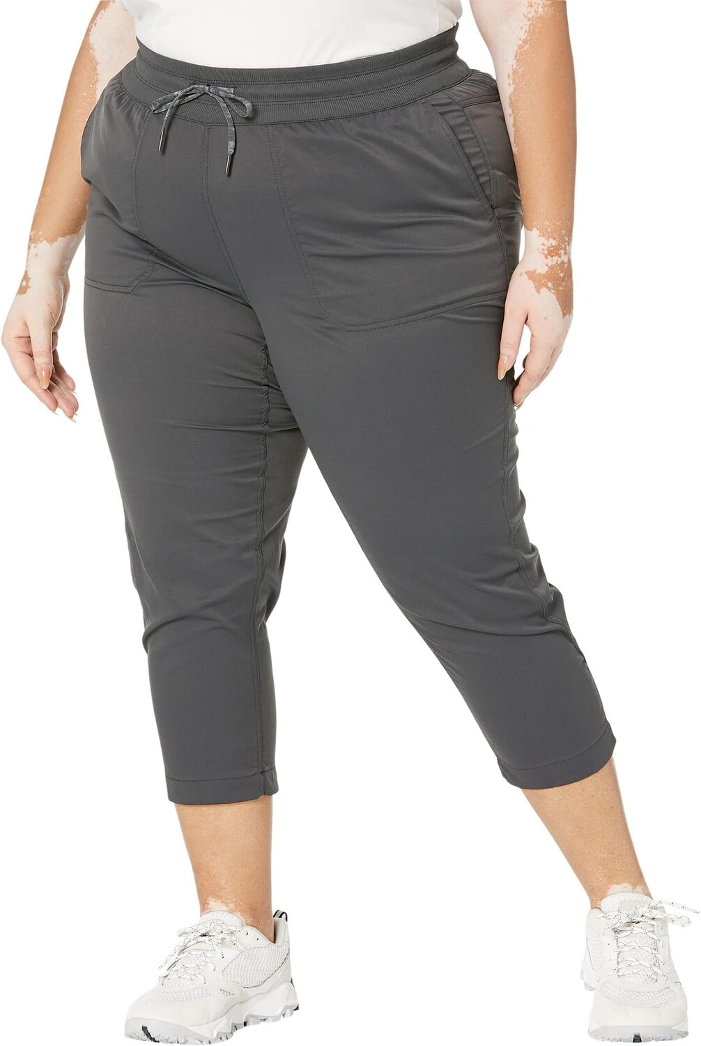 

Брюки Plus Size Aphrodite Motion Capris The North Face, цвет Asphalt Grey