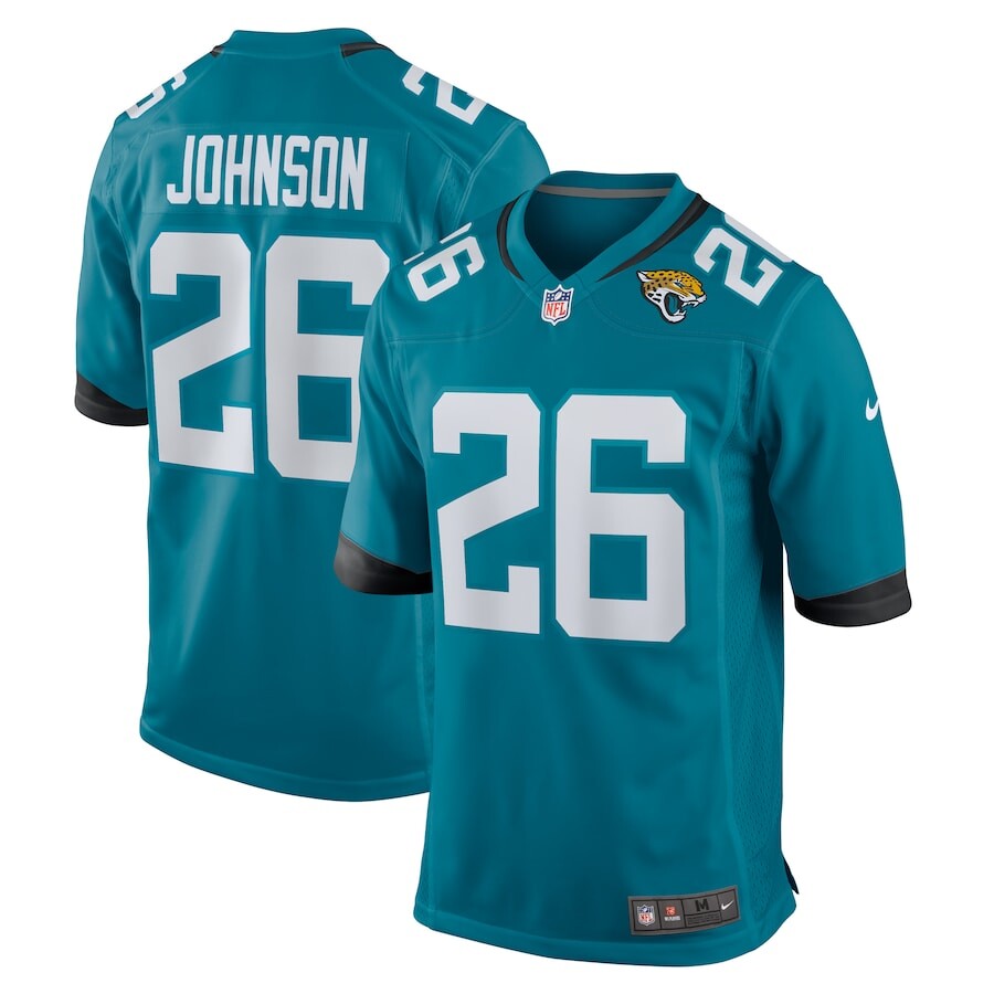 

Джерси Nike Jacksonville Jaguars, бирюзовый