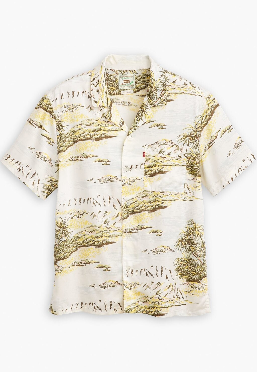 

Рубашка The Sunset Camp Levi's, прибрежная живописная цапля