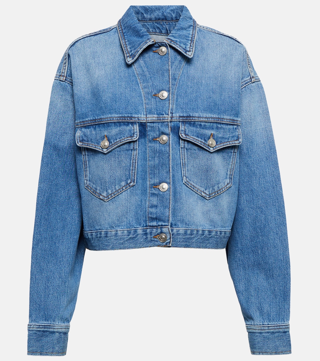 Джинсовая куртка Tadia MARANT ETOILE, синий джинсовая мини юбка vesna marant etoile синий