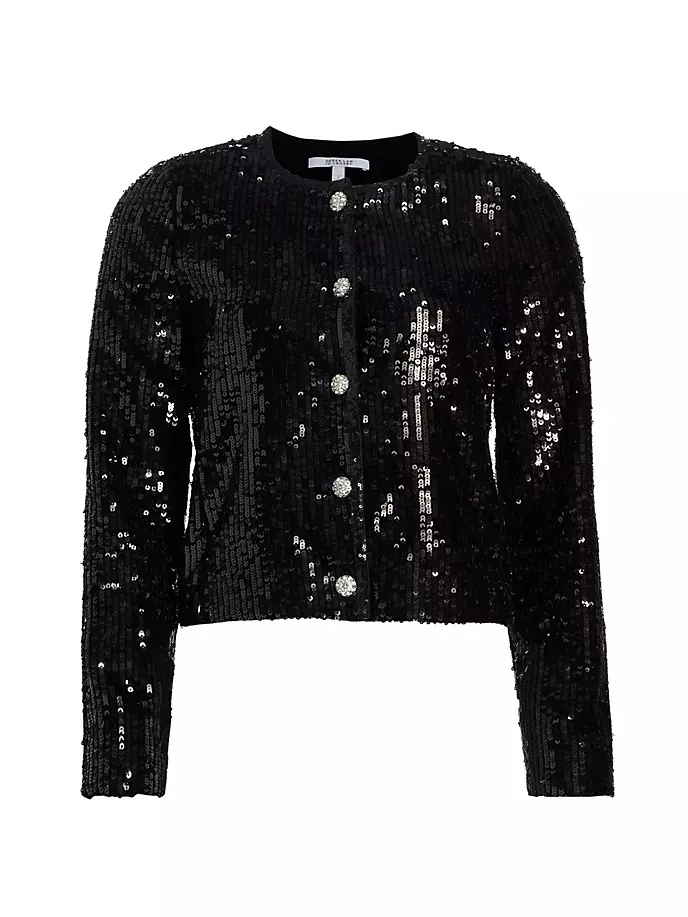 

Куртка Verretta с пайетками Derek Lam 10 Crosby, черный