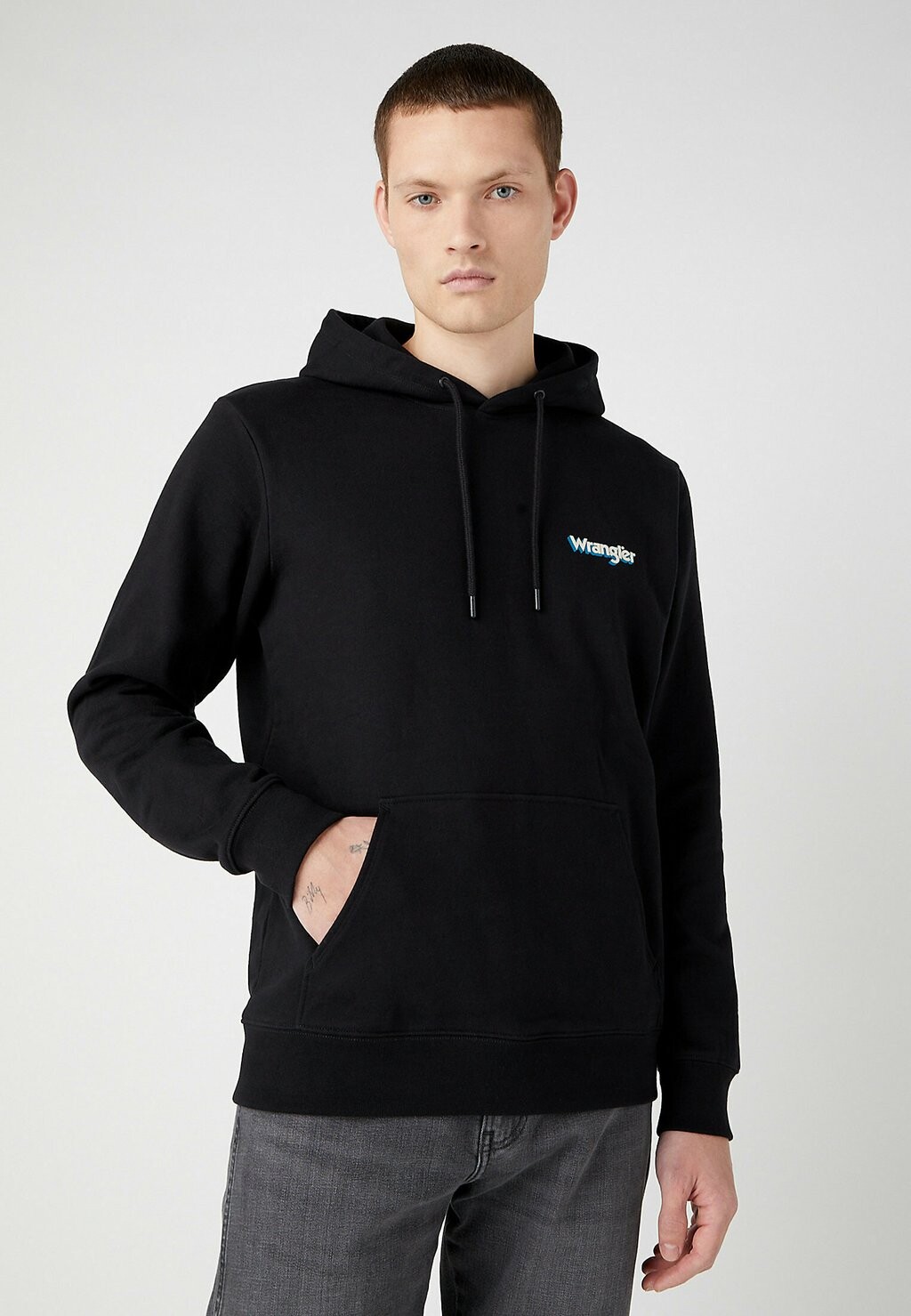 

Толстовка Wrangler, стираный черный