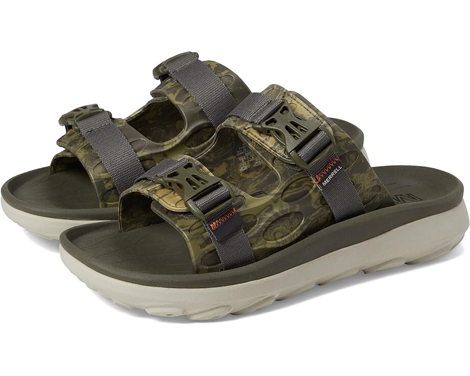 

Сандалии Merrell Hut Ultra Wrap, оливковый