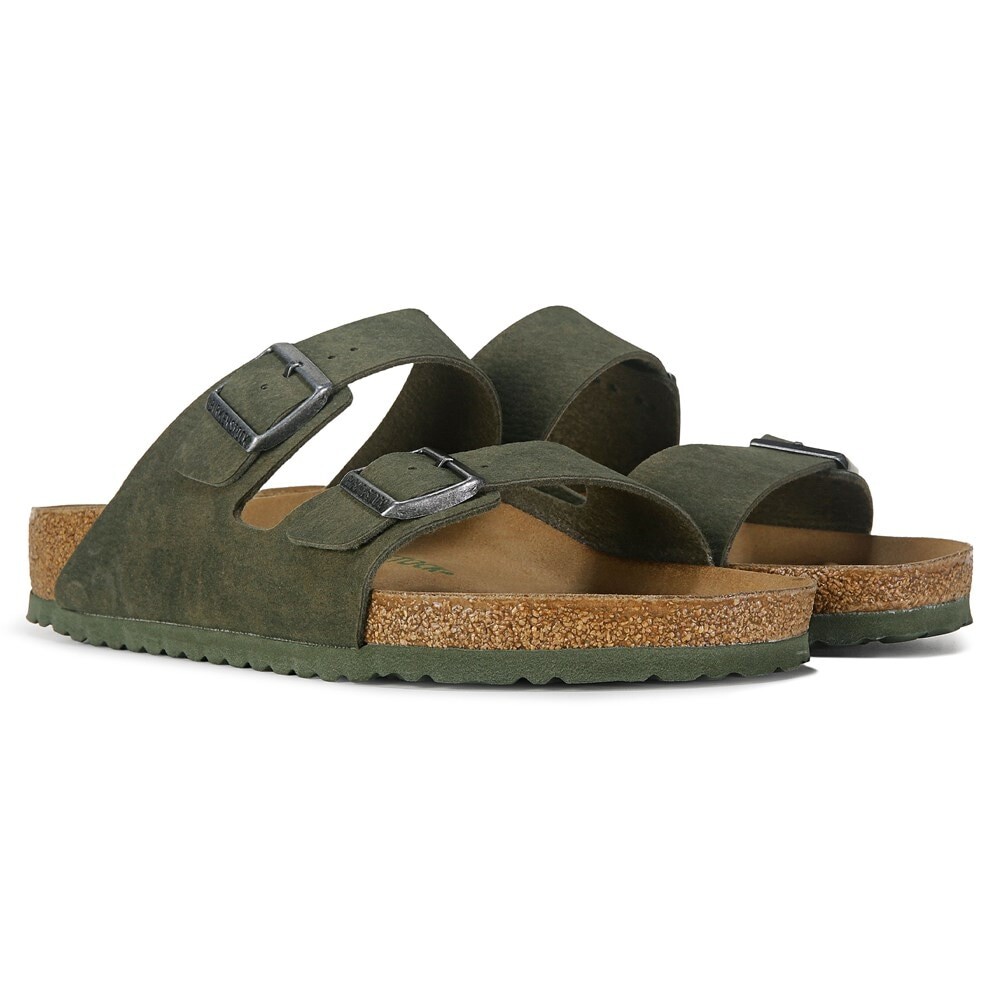

Мужские сандалии со стелькой Arizona Vegan Birkenstock, цвет thyme