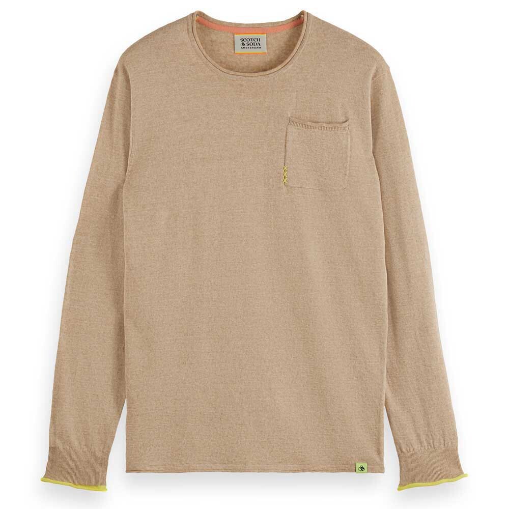 

Свитер Scotch & Soda 177113 Crew Neck, бежевый