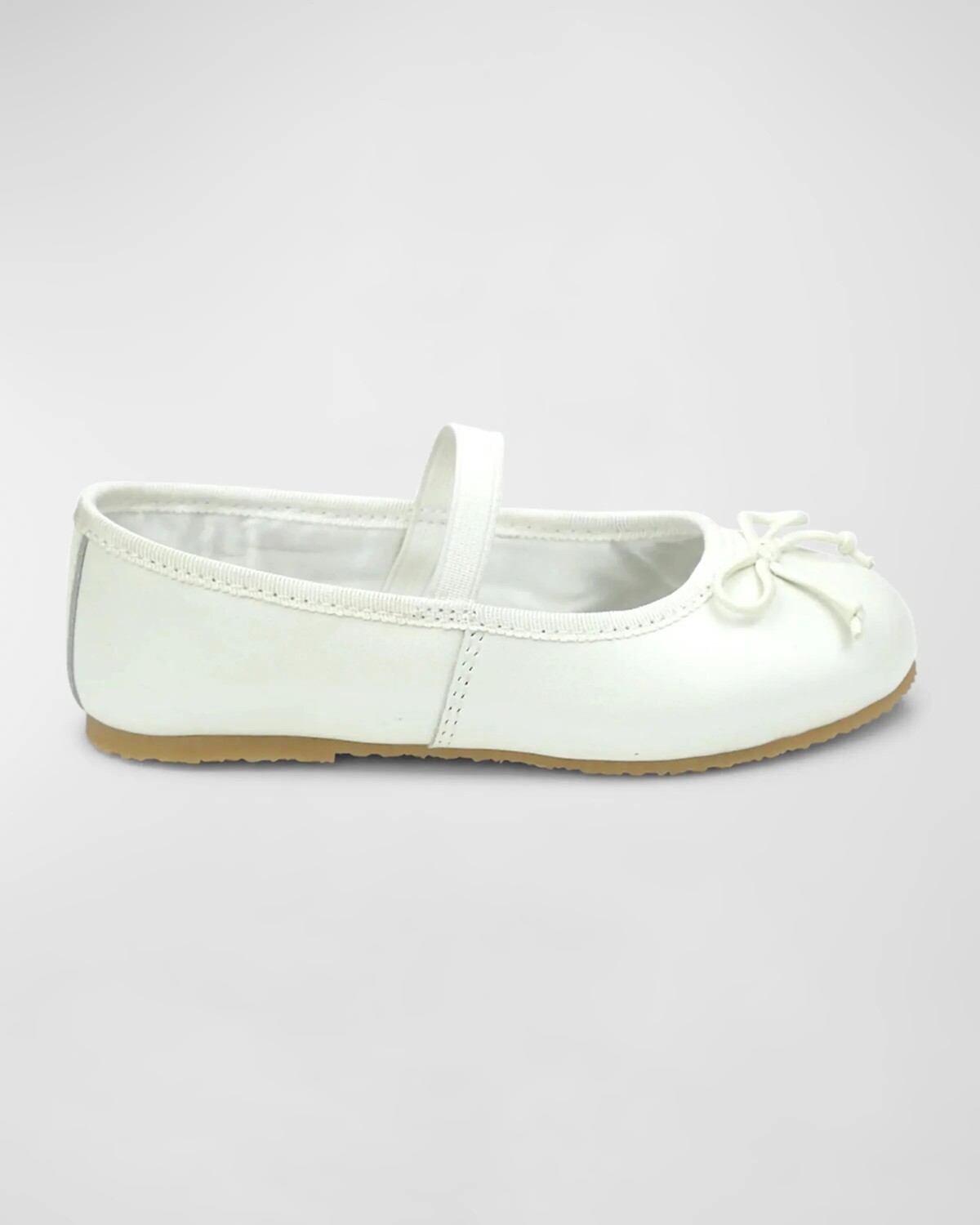 

Балетки Alia для девочек, для малышей/малышей/детей L'Amour Shoes, цвет White