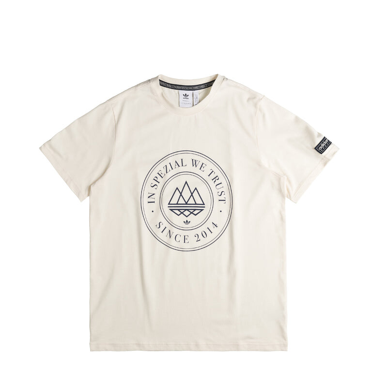 

Рубашка Spzl Mod Trefoil 10 T-Shirt Adidas, белый