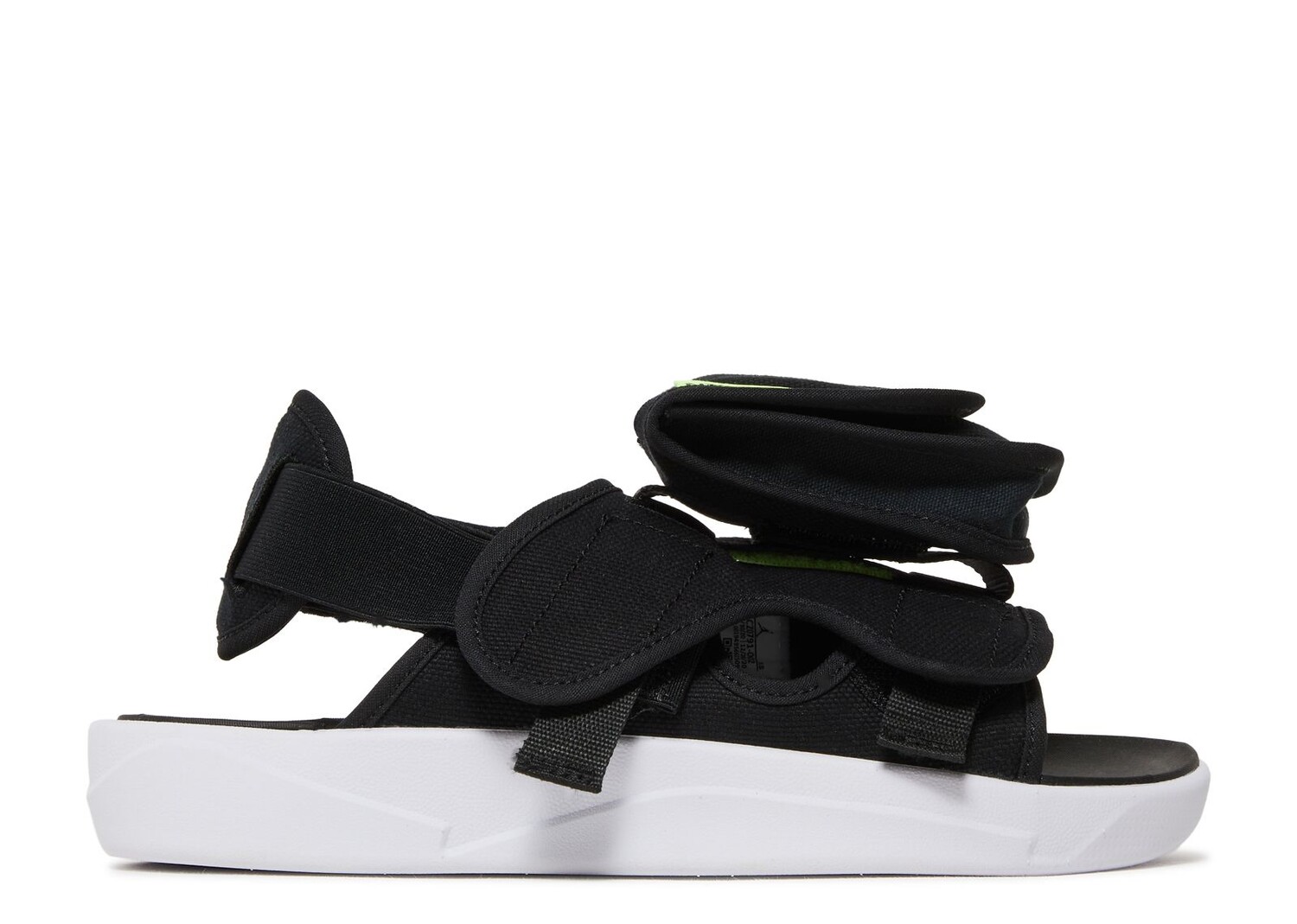 

Кроссовки Air Jordan Jordan Ls Slide 'Black White', черный