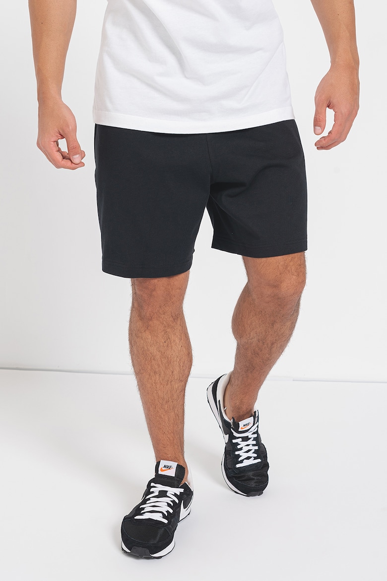 Укороченные брюки с косыми карманами Nike, черный укороченные брюки с косыми карманами q s by s oliver лавандовый
