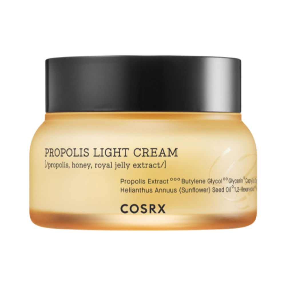Увлажняющий крем для ухода за лицом Full fit propolis light cream Cosrx, 65 мл cosrx full fit propolis honey overnight mask