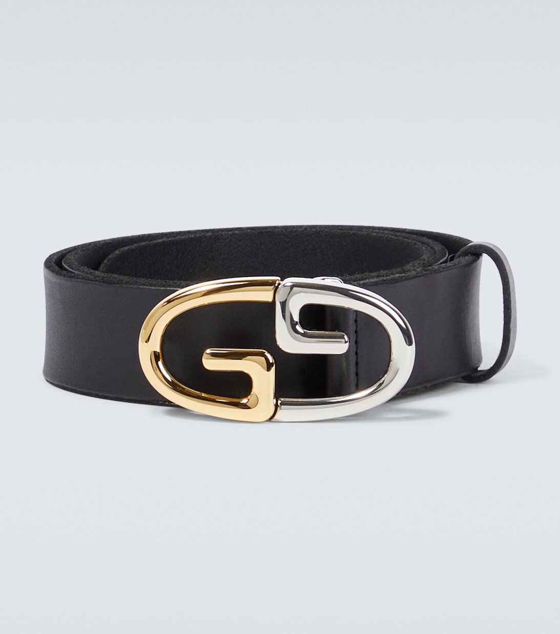 

Ремень с логотипом GG Gucci, черный
