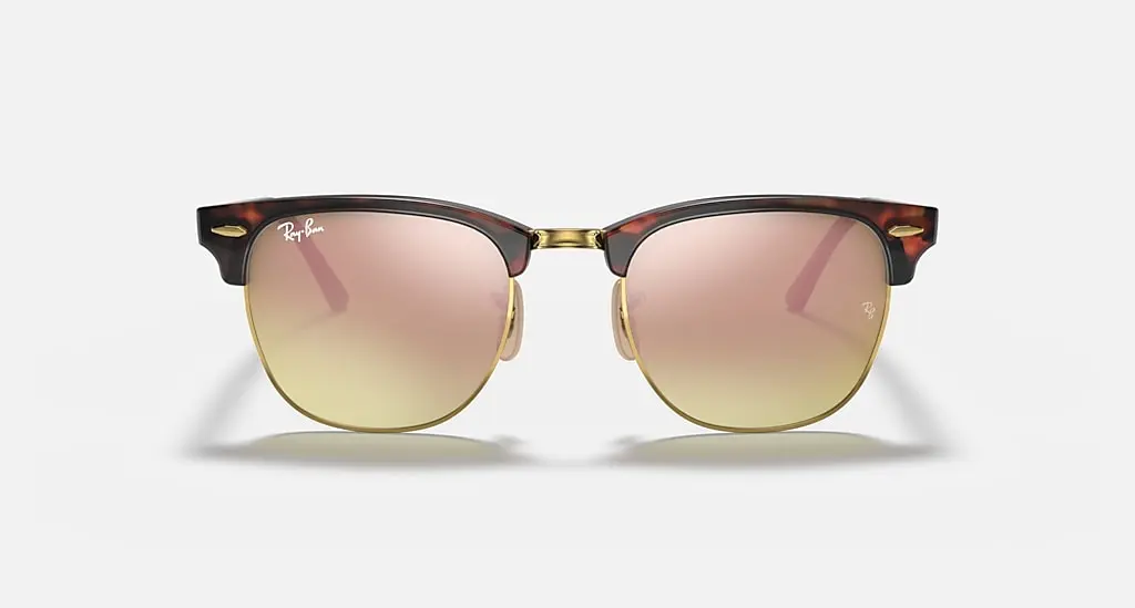 

Солнцезащитные очки Ray-Ban CLUBMASTER FLASH LENSES, медный
