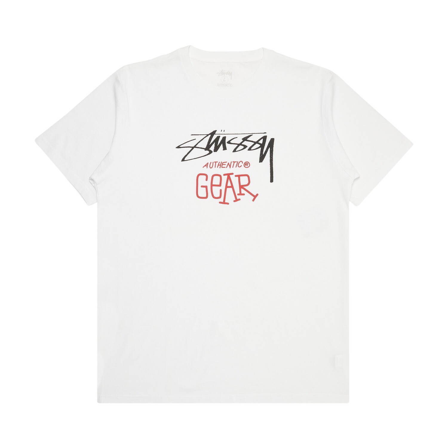 

Футболка Stussy Authentic Gear, цвет Белый
