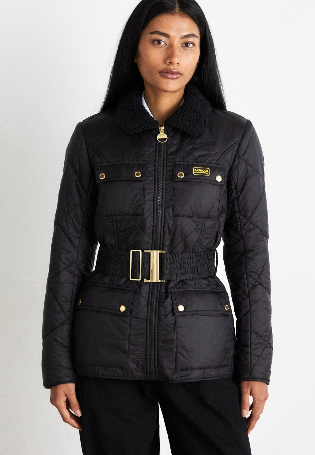 

Легкая куртка GALAXY QUILT Barbour International, черный