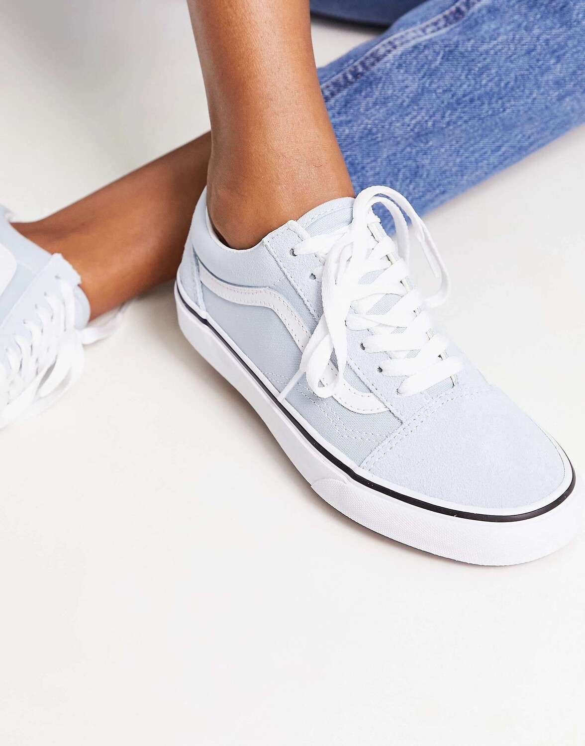 

Синие кроссовки Vans Old Skool