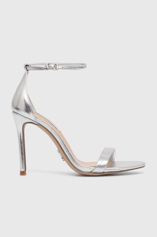 

Кожаные сандалии Tecy Steve Madden, серебро