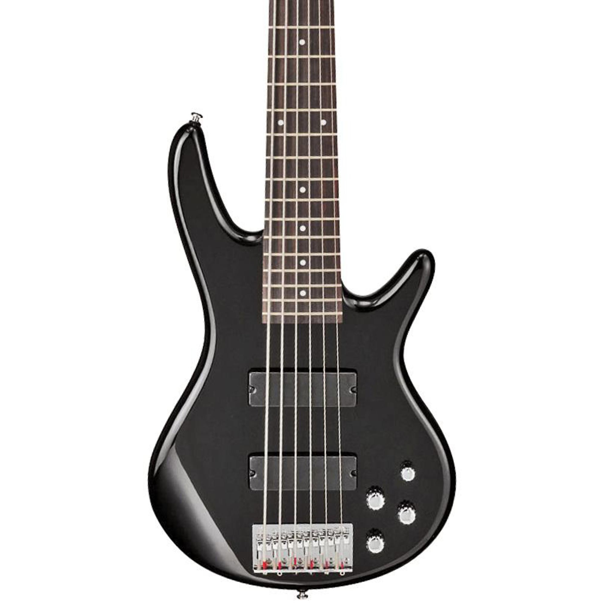 Ibanez Gio GSR206 6-струнная бас-гитара, черная